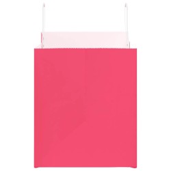 Sacs en papier 250 pcs avec poignées rose 32x22x24 cm 