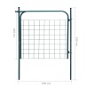 Portail de clôture de jardin 100 x 100 cm Anthracite 