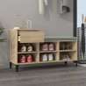 Armoire à chaussures Chêne sonoma 102x36x60cm Bois d'ingénierie 