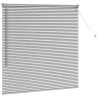 Store de Fenêtre Argenté 130 x 130 cm Aluminium 
