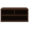 Support d'imprimante chêne marron 49x40x22,5 cm bois ingénierie 