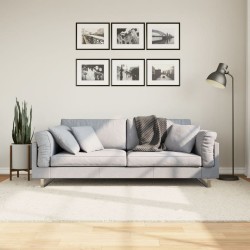 Tapis OVIEDO à poils courts beige 160x230 cm 