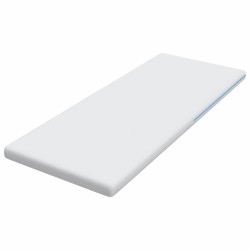 Coussins de Matelas Blanc 80 x 200 cm 