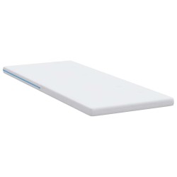 Coussins de Matelas Blanc 80 x 200 cm 