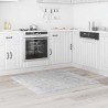 Tapis Shaggy avec support en latex Gris 120x120 cm 