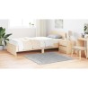 Tapis Shaggy avec support en latex Gris 120x120 cm 