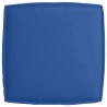 Coussin palette pour siège Bleu Royal 60x60x12 cm Tissu Oxford 