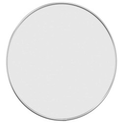 Miroir mural Argenté Ø 40 cm Rond 