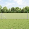 Clôture Hexagonale Grise Argent 0.8 x 25 m Acier galvanisé 