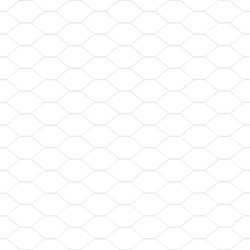 Clôture Hexagonale Grise Argent 0.8 x 25 m Acier galvanisé 