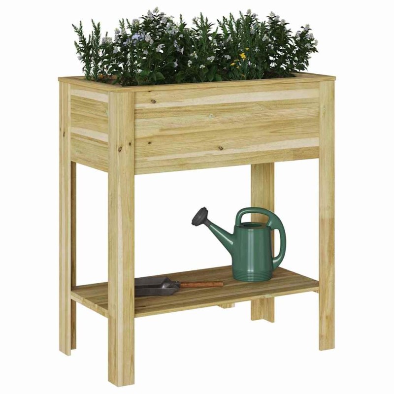 Support de Plantes 85 x 46 x 94 cm en Bois de Pin Imprégné 