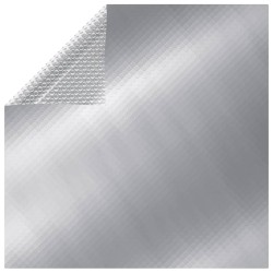 Couverture de piscine Argenté 400x200 cm PE 