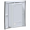 Appliques murales 2 pcs Acier inoxydable noir IP44 