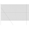 Clôture en fil soudé gris 1,6 x 25 m en acier 