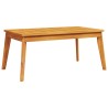 Table à manger de jardin 100x55x45 cm bois massif d'acacia 