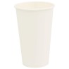 Tasses à café en papier 1000 pcs 16oz 400ml blanc 