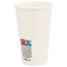 Tasses à café en papier 1000 pcs 16oz 400ml blanc 
