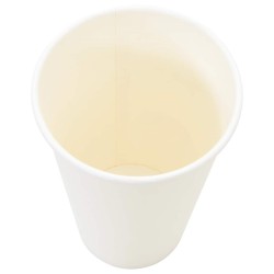 Tasses à café en papier 1000 pcs 16oz 400ml blanc 
