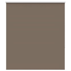 Store enrouleur occultant café 135x130cm largeur du tissu 