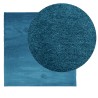 Tapis OVIEDO à poils courts turquoise 200x200 cm 