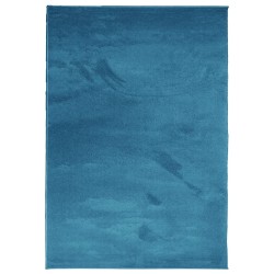 Tapis OVIEDO à poils courts turquoise 160x230 cm 