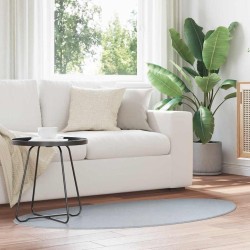 Tapis Gris 80 x 150 cm Polyester 