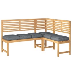 Coussins en Palette pour Siège 6 pcs Anthracite 40x40x8 cm Tissu Oxford 
