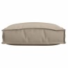 Coussins pour siège , 6 pcs, taupe, 40 x 40 x 8 cm en tissu Oxford 