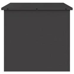 Boîte de Rangement Extérieure Noir 55 x 50.5 x 50 cm 
