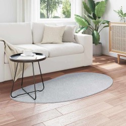 Tapis Gris 80 x 150 cm Coton 