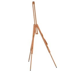 Chevalet 100x104x172 cm bois de hêtre massif 