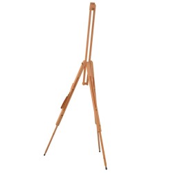 Chevalet 100x104x172 cm bois de hêtre massif 