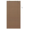 Store de Fenêtre avec des rideaux Marron 110 x 220 cm Bambou 