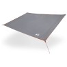 Tarp résistant à l'eau Gris et orange 350 x 240 cm 