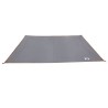Tarp résistant à l'eau Gris et orange 350 x 240 cm 