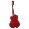 Guitare découpée classique occidentale avec égaliseur 6 cordes     