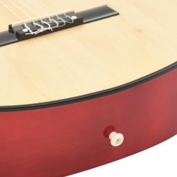 Guitare découpée classique occidentale avec égaliseur 6 cordes     