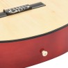 Guitare découpée classique occidentale avec égaliseur 6 cordes     