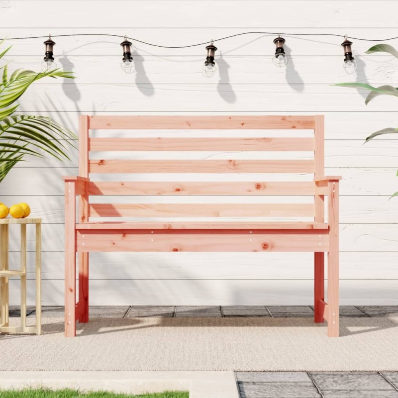 Banc de jardin 109x48x91,5 cm bois massif de douglas 