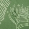 Coussin de banc de jardin Motif de feuille 180x50x4 cm Tissu Oxford 