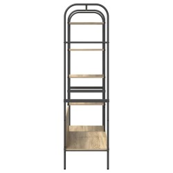 Porte-vêtements avec Étagères Chêne de Sonoma 120x44x160 cm Bois d'ingénierie 