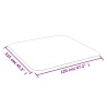 Tapis pour stratifié ou moquette 120x115 cm PVC 