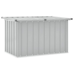 Boîte de rangement de jardin Gris 109x67x65 cm 