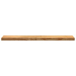 Appuis de fenêtre 2 pcs marron clair bois de chêne massif 
