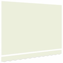 Tissu de Remplacement d'Auvent pour cadre 3x2 m Crème 