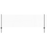 Poteaux de clôture 11 pcs U-Channel gris 80 cm en acier 