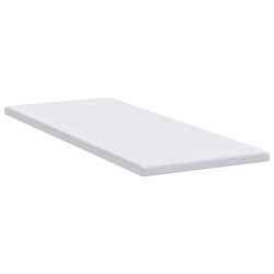 Coussins de Matelas Blanc 80 x 200 cm 