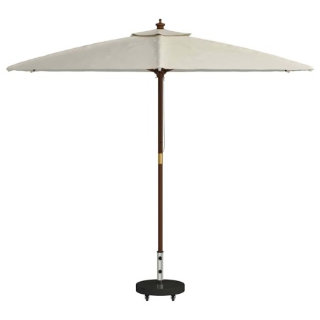 Base de parasol roulant pour poteaux de Ø38/48 mm - Granit noir, 30 kg. 