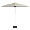Base de parasol roulant pour poteaux de Ø38/48 mm - Granit noir, 30 kg. 