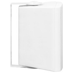 Haut-parleurs stéréo muraux 2pcs blanc intérieur extérieur 100W 
